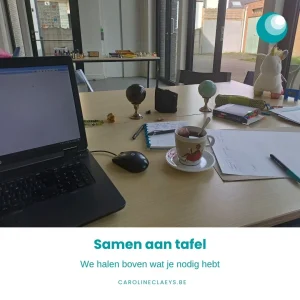 Caroline Claeys - Samen aan tafel - Wat jij nodig hebt